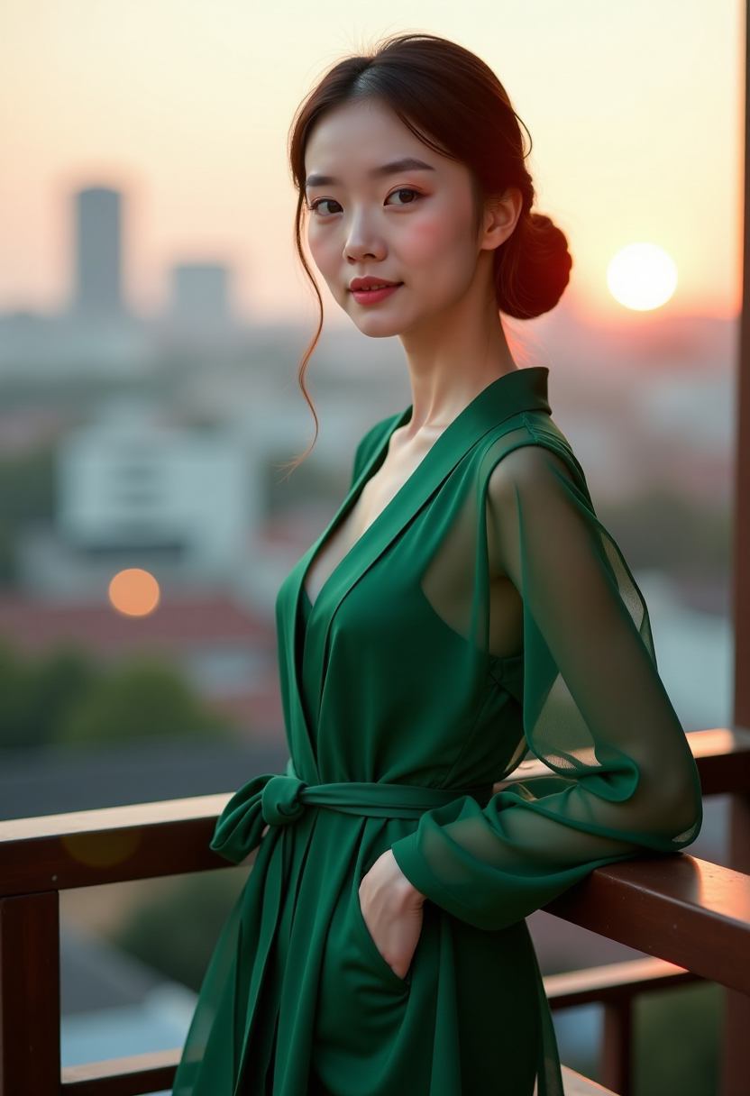 电视剧长街灯火夜景剧照